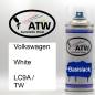 Preview: Volkswagen, White, LC9A / TW: 400ml Sprühdose, von ATW Autoteile West.